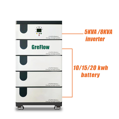 Immagazzinamento dell'energia ibrido del sistema di batterie dell'invertitore con la batteria di ESS
