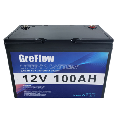 Batteria al litio ferro fosfato 12v 100Ah 150Ah 300Ah Con Bluetooth