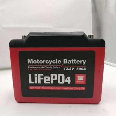 Batteria del CCA 8Ah 12V Lifepo4 del litio 800 per il dispositivo d'avviamento del motociclo