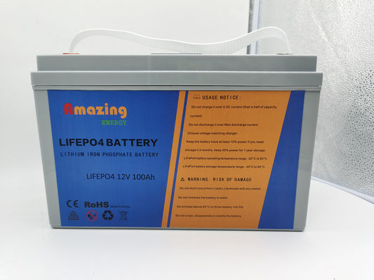 Batteria acida al piombo della sostituzione di Ion Battery Pack 12v 100ah del litio