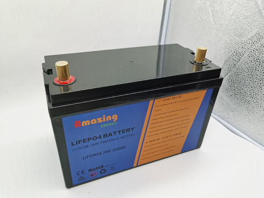 Batteria al litio di IP56 25.6V 24V 100ah UPS per i dispositivi di immagazzinamento dell'energia