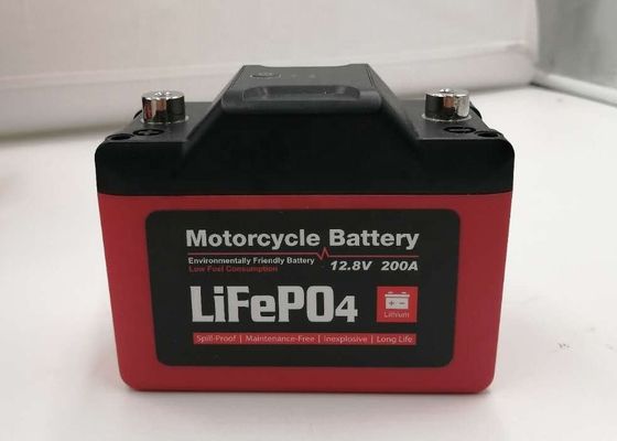 ione elettrico del litio del pacchetto LiFePO4 della batteria del motociclo di 12V 2Ah 200CCA