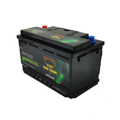 Batteria automatica profonda della batteria 100ah Lifepo4 del ciclo di 1000CCA BMS 12V per iniziare dell'automobile