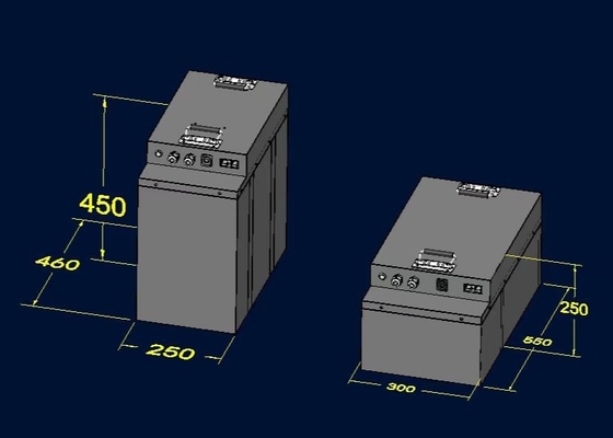 Batteria per carrelli da golf ad alte prestazioni da 48V e 100Ah per veicoli elettrici